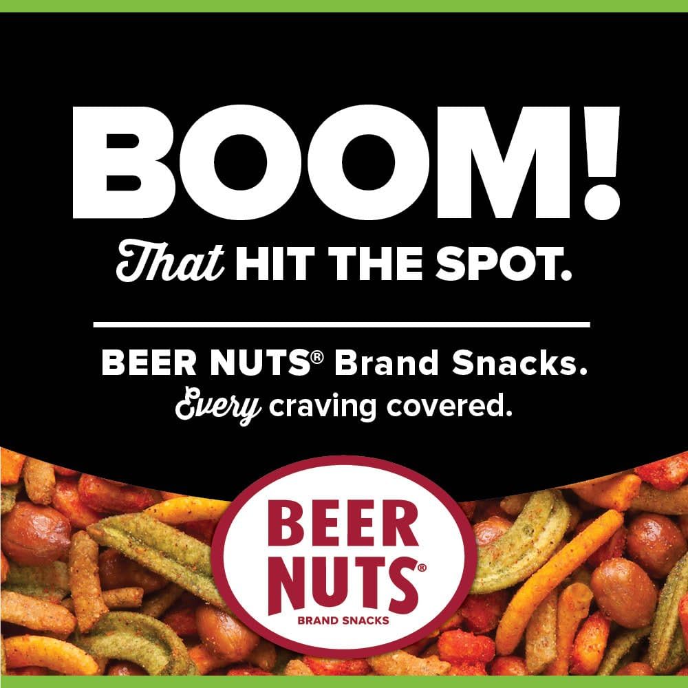 BEER NUTS Original Bar Mix offers diverse flavors beyond the classic mix.