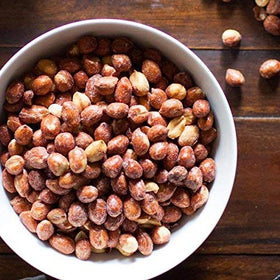 Resealable BEER NUTS can keeps nuts fresh between servings