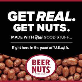 BEER NUTS Original Peanuts snack-time desk setup