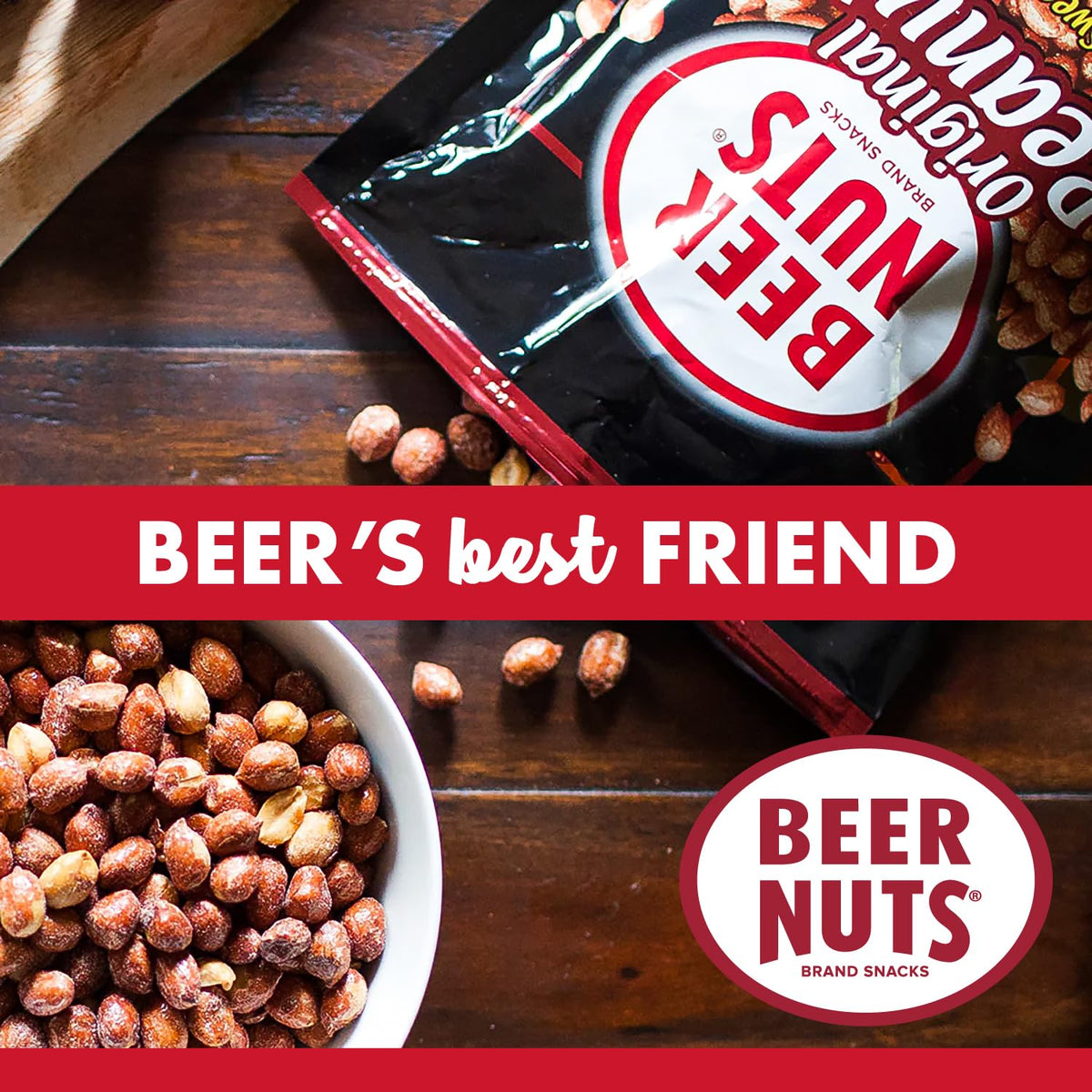 American made Beer Nuts Wasabi Peas heritage since 1953