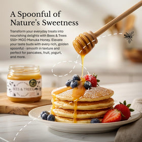 Bees & Trees Manuka Honey salad dressing adds gloss to greens