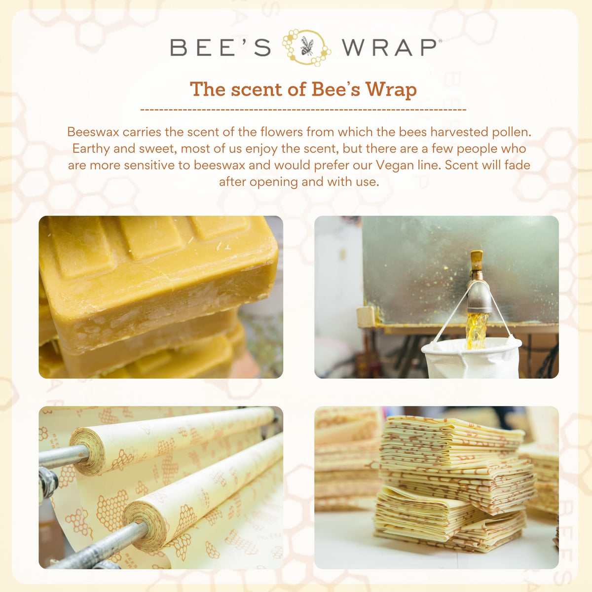 Gift-ready Bee's Wrap bread storage packaging