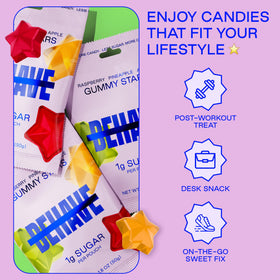 BEHAVE gluten-free non-GMO candy option for mindful snacking.