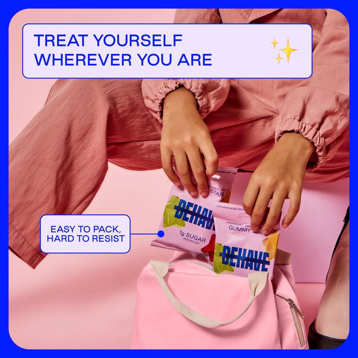 BEHAVE gummies suit lunchboxes as a fiber-rich treat.