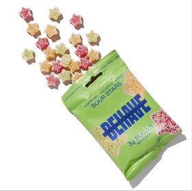 BEHAVE Post-workout snack scene, convenient tangy reward.