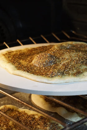 Beirut Spice Co. zaatar sprinkled on salad delivers floral tang and aroma.