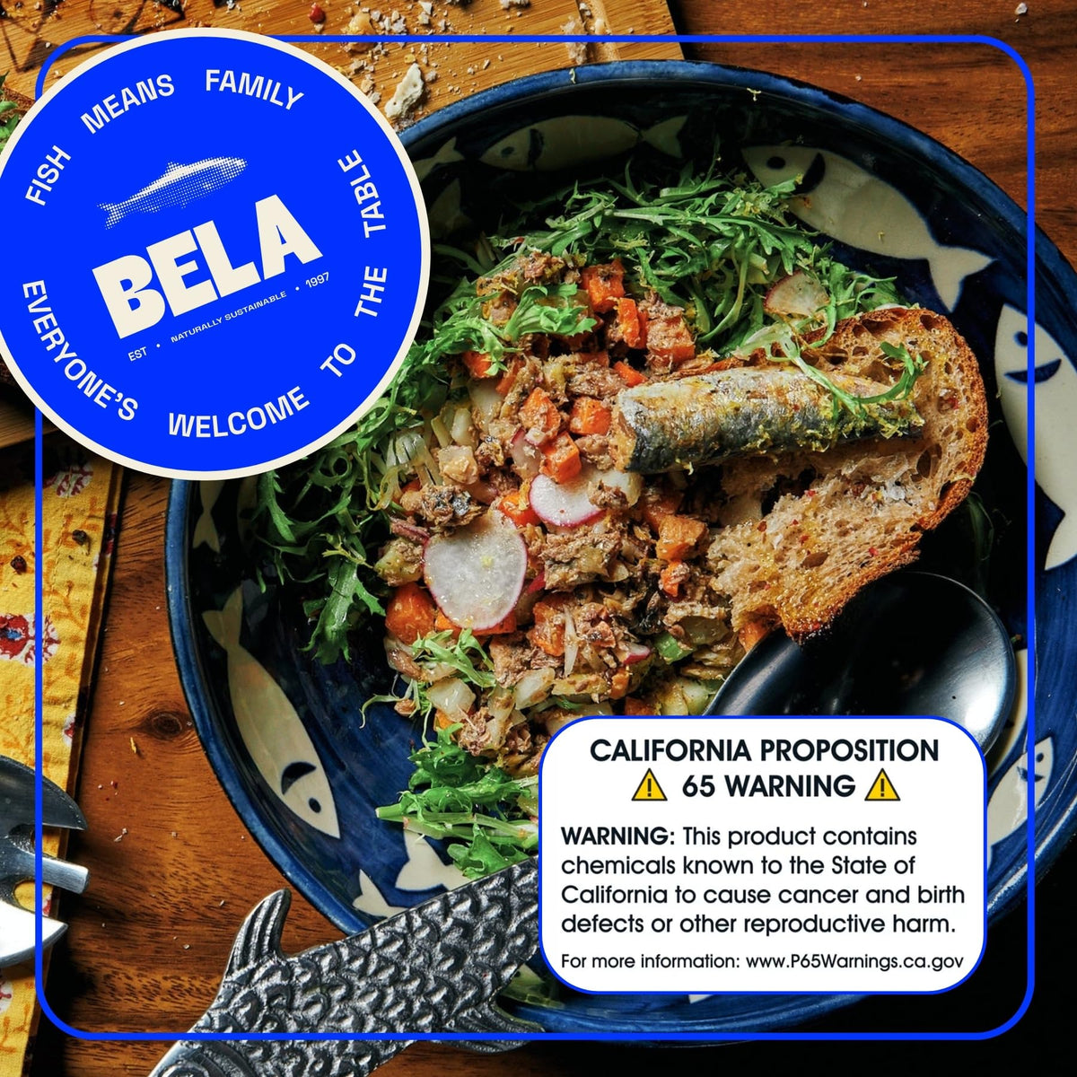 BELA family-owned tradition ensures quality in every sardine tin