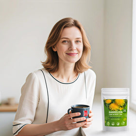 BeleePlanner tea bags on shelf showing convenient daily use