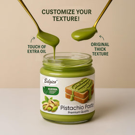 Belgico Pistachio Latte-ready spread dissolves smoothly into coffee.