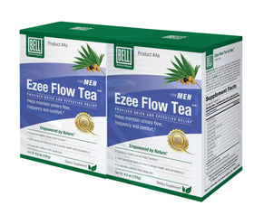 Bell Ezee Flow tea box displaying the product packaging and blend for daily urinary comfort