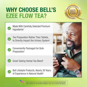 Bell Ezee Flow ingredients highlight saw palmetto within the blend