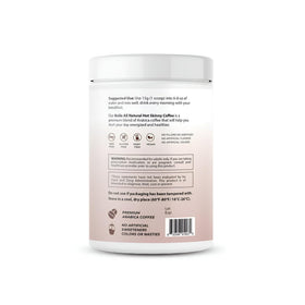 Bella All Natural hot coffee pour into mug for a simple daily ritual.