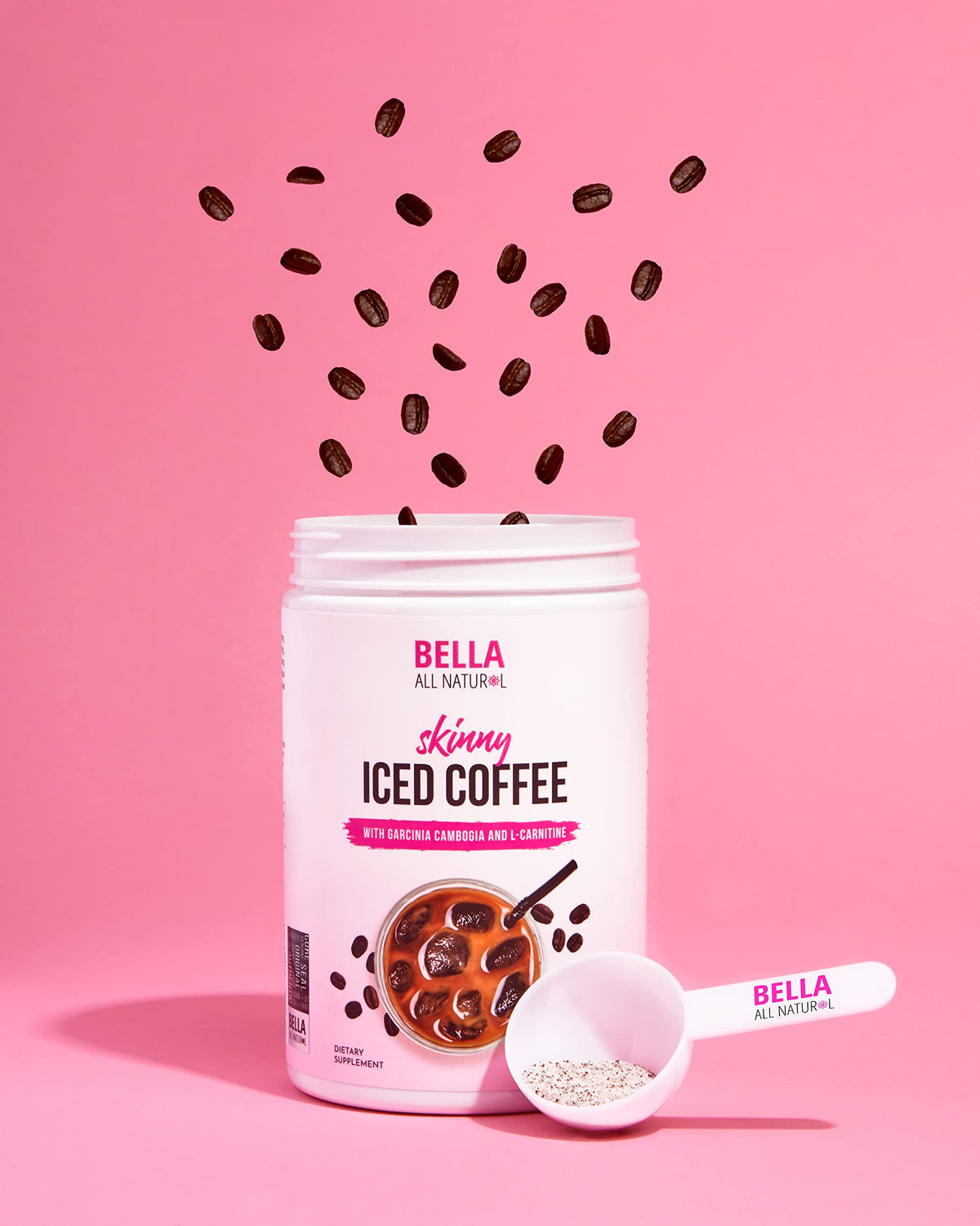 Non-dairy creamer featured in Bella Skinny Iced Coffee for creamy texture