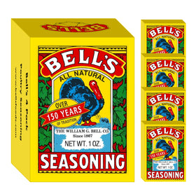 Bell's All Natural Seasoning classic poultry blend box boosts flavor without salt