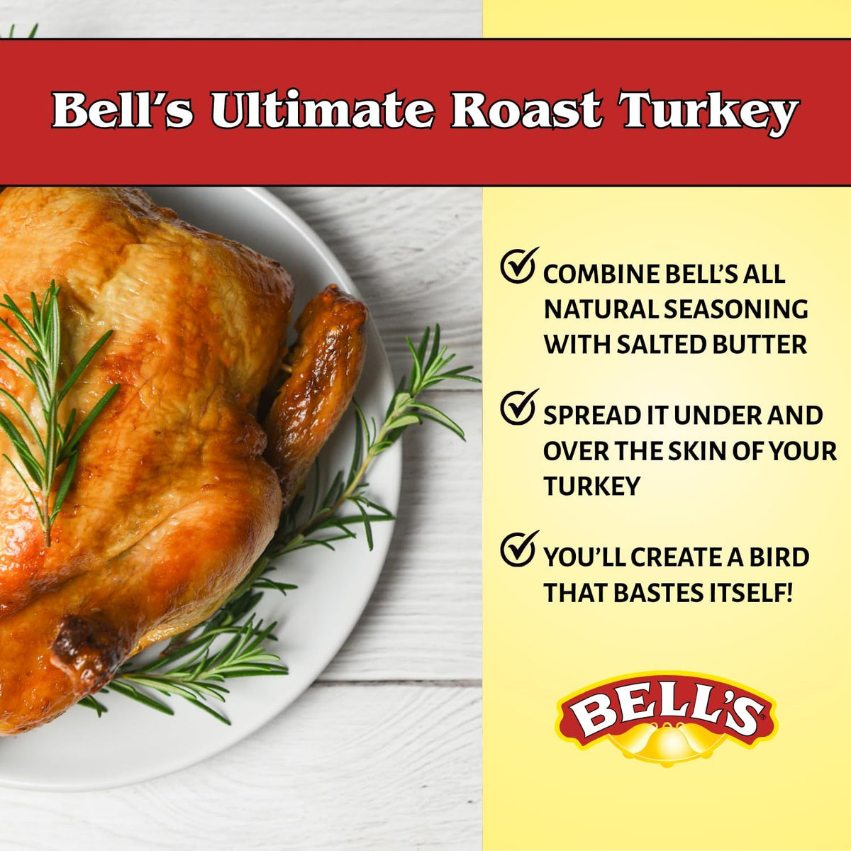 Bell's seasoning on vegetables and in soups for extra depth
