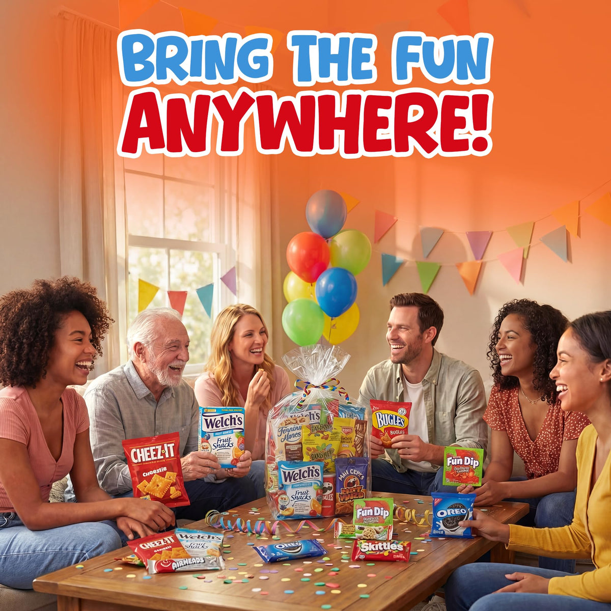 Belmint Snack Box 50-count candy and bars ideal for celebrations