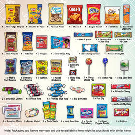 Belmint Snack Box 50-count chips and cookies for quick office breaks