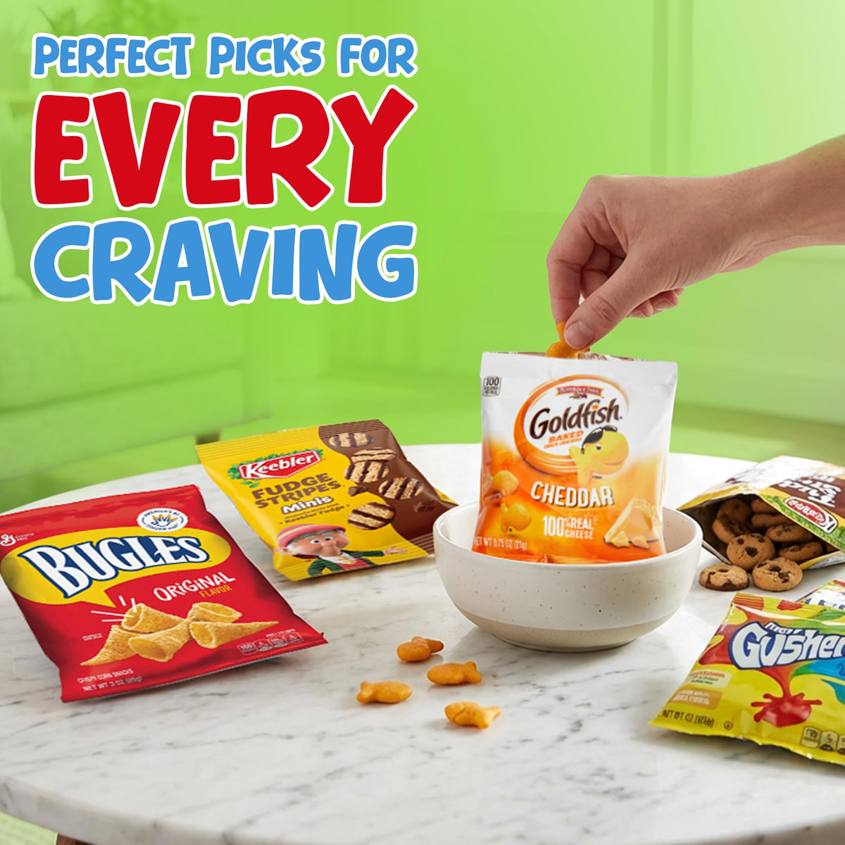 Belmint Snack Box 50-count crackers and snacks savory bites