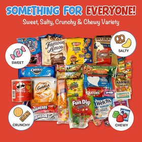 Belmint Snack Box 50-count individually wrapped snacks stay fresh on the go