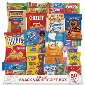 Belmint Snack Box 50-count variety assortment for easy gifting and sharing