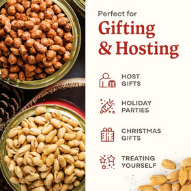 Belmont Peanuts cracked pepper coating close-up conveys bold savory notes