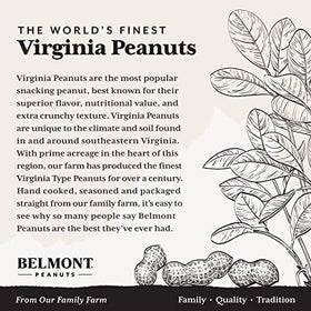Jumbo Virginia peanuts from Belmont Peanuts farm showing heirloom quality.