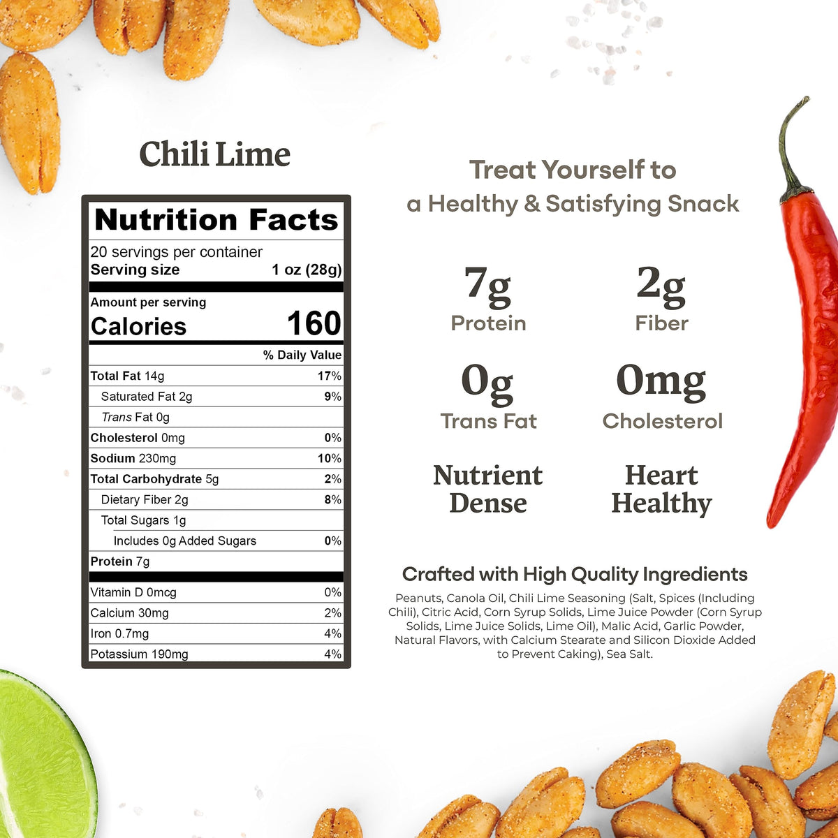 Belmont Peanuts preservative-free packaging emphasizes pure snack quality