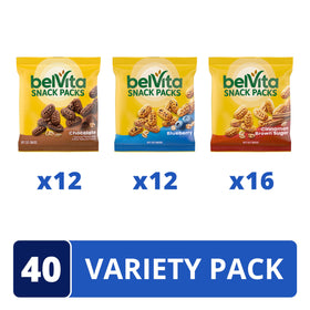 Belvita Bites Crunchy Texture Closeup shows bite-sized snack perfect for morning routines.