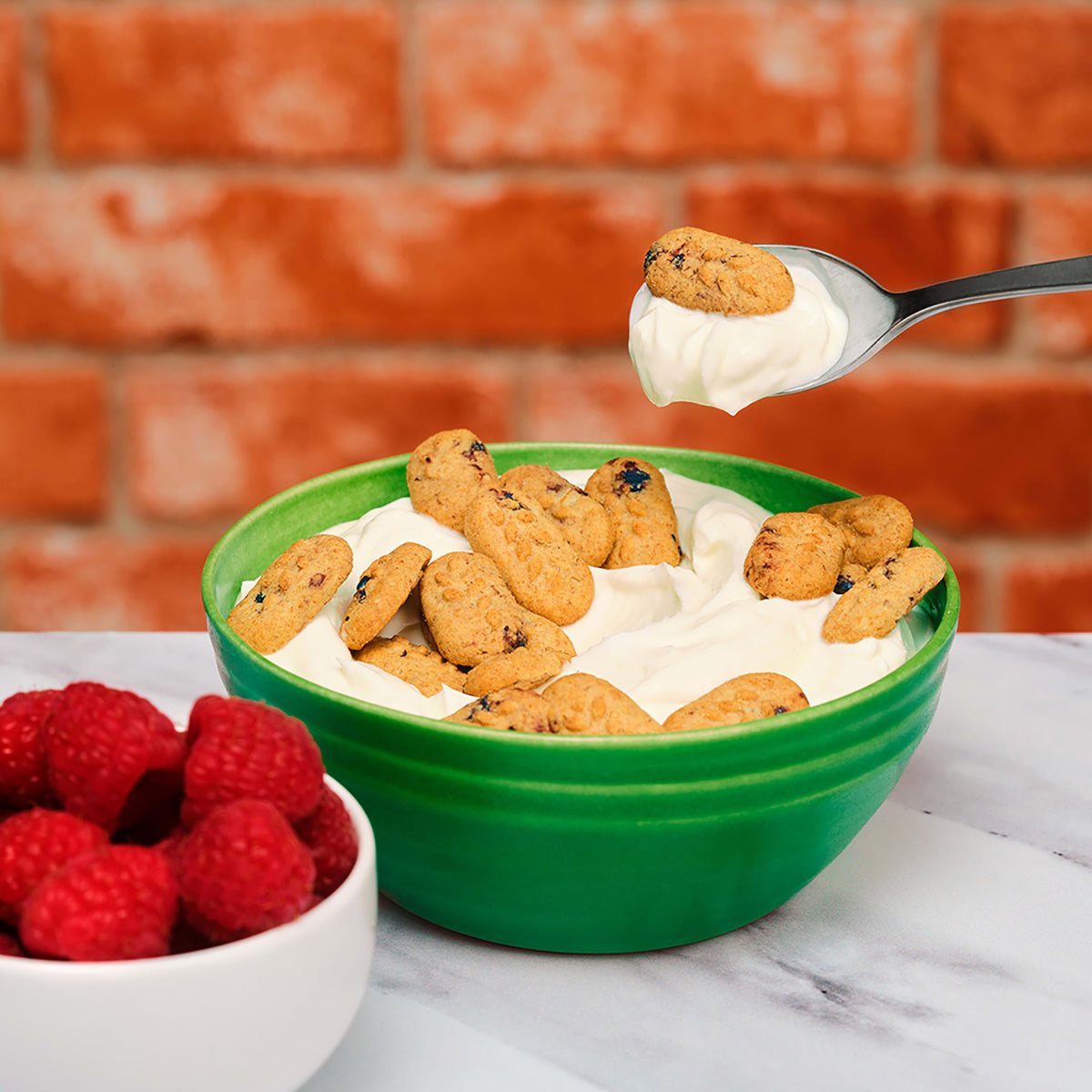 Belvita Bites School Snacks image highlights kid-friendly whole grains and portability.