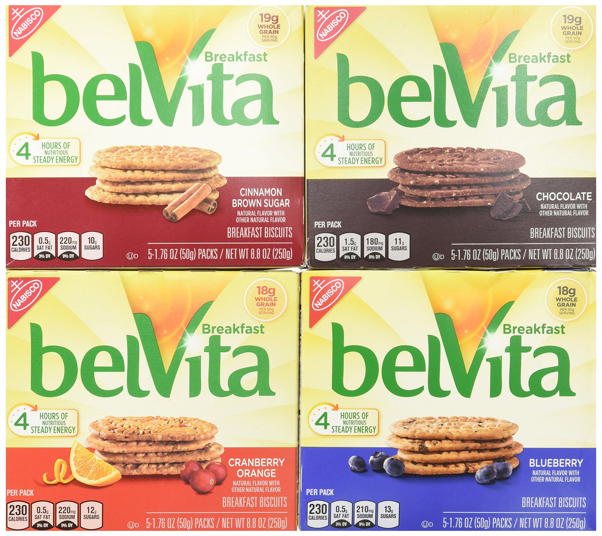 BelVita Blueberry Breakfast Biscuit, convenient morning snack for a quick bite