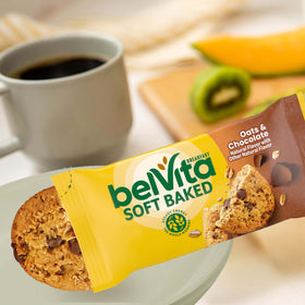 Bulk Belvita six-box display showing 30 packs total
