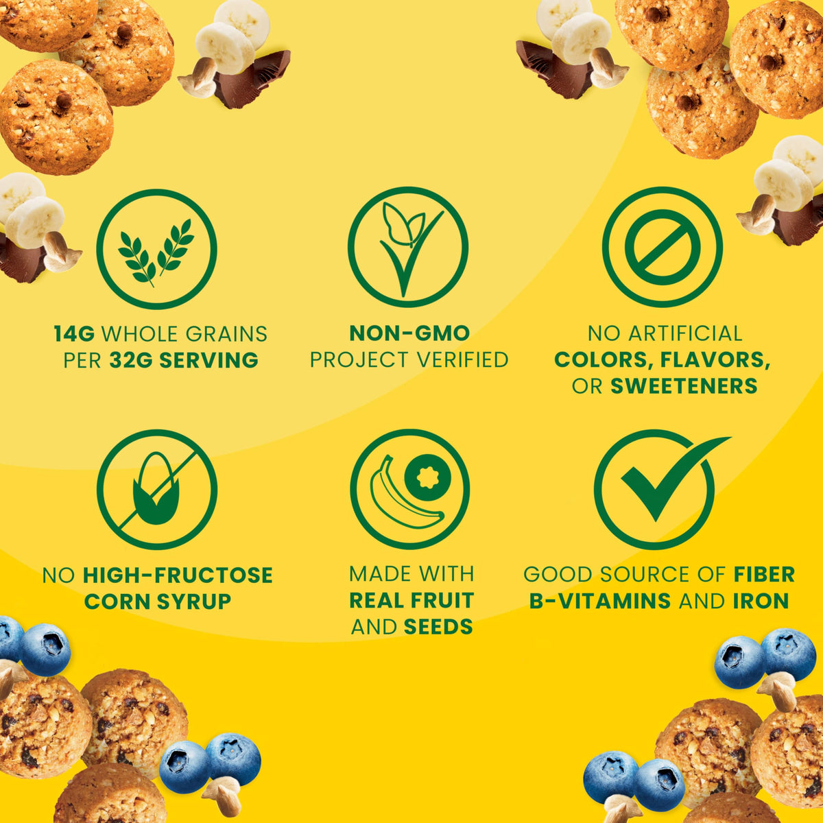 Belvita Energy Snack Bites 15-pack display for quick mid-morning fuel.