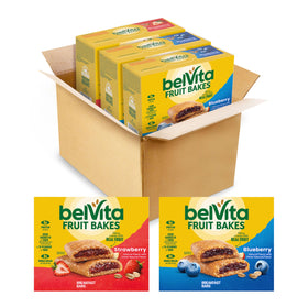 Belvita Fruit Bakes blueberry bars pack for breakfast on the go
