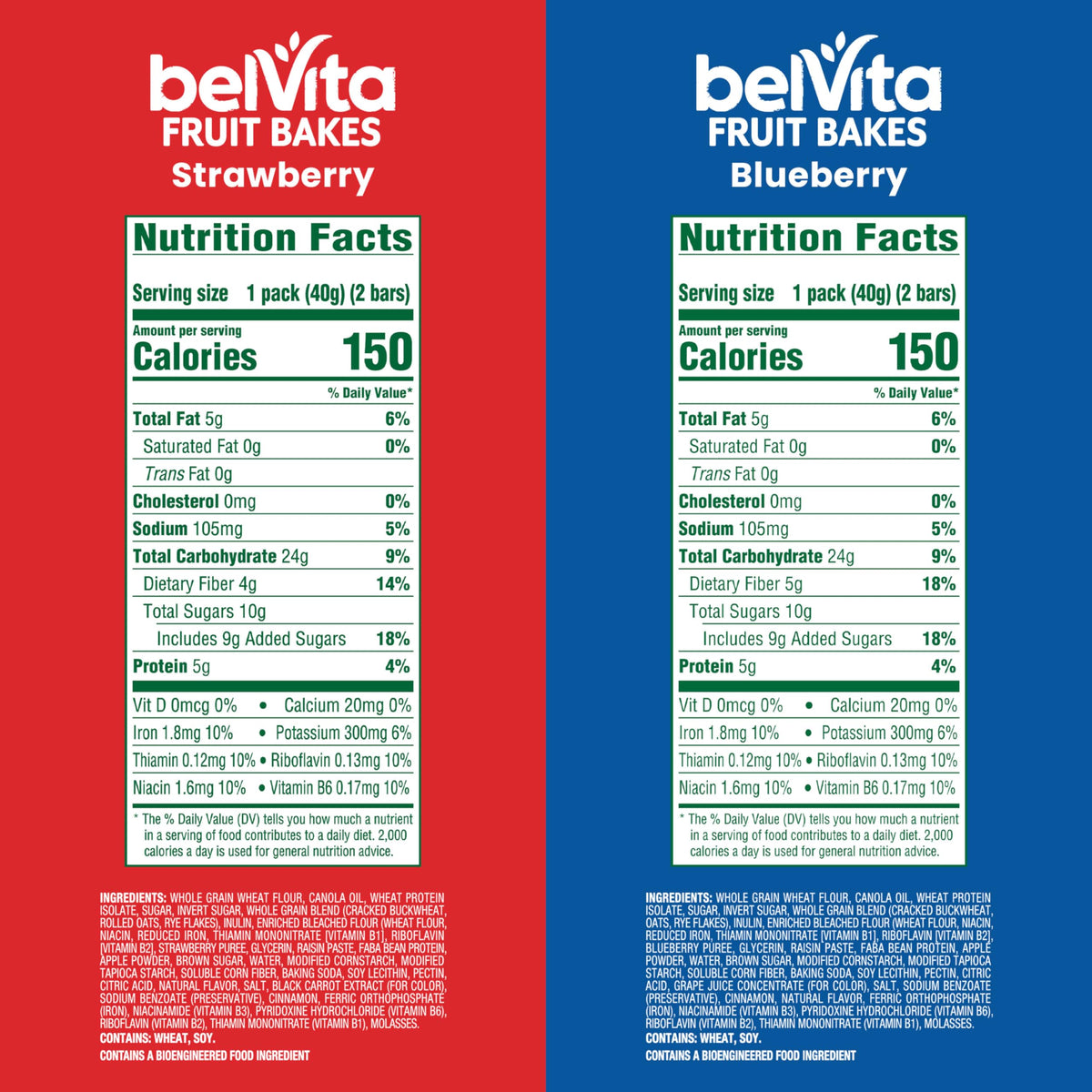 Belvita Fruit Bakes strawberry bars pack perfect for mid-morning snack