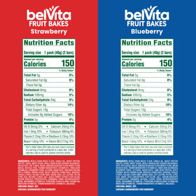 Belvita Fruit Bakes strawberry bars pack perfect for mid-morning snack