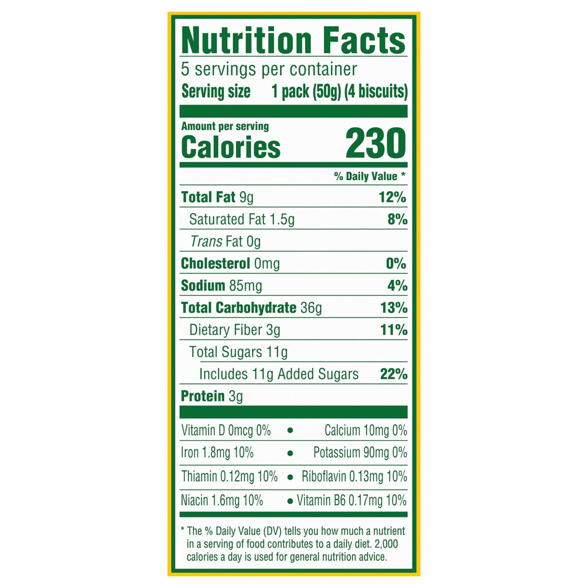 Belvita Toasted Coconut Bars show no artificial colors or flavors.