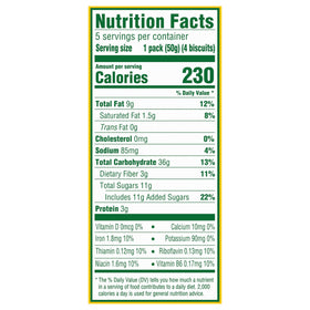 Belvita Toasted Coconut Bars show no artificial colors or flavors.