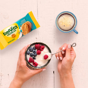 Belvita Bars highlight whole grains and fiber for steady energy.