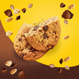 Wholesome grains visible in Belvita bar highlighting slow-release energy