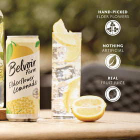 Pour close-up reveals inviting fizz and fragrant elderflower aroma