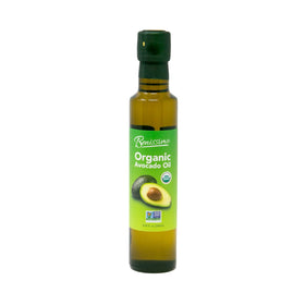 Benissimo avocado oil bottle pour for high heat cooking in action