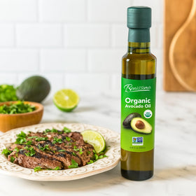 Benissimo avocado oil kitchen setup ready for cooking