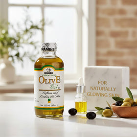Benjamins EVOO 4oz bottle pour showing easy drizzle.