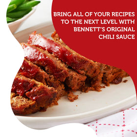 Grilling scene featuring Bennett's Chili Sauce as a tasty condiment