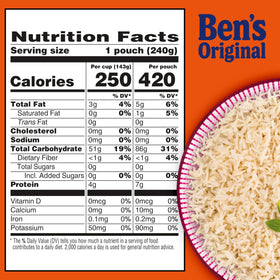 BEN'S ORIGINAL Jasmine Rice pairs well with Southeast Asian dishes; vegetarian-friendly.