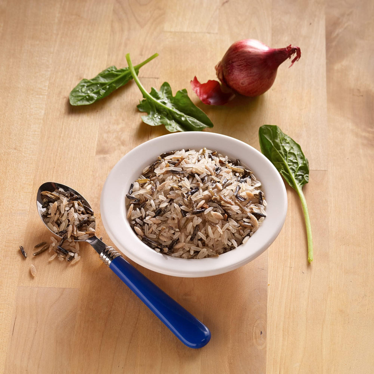 BEN'S ORIGINAL rice mix bowl ready to serve; versatile side option.