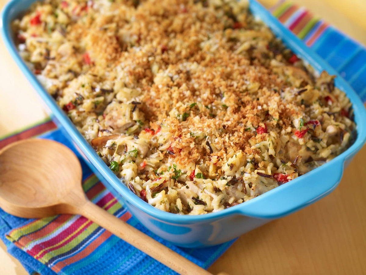 BEN'S ORIGINAL plated rice serving with vegetables shows a ready meal idea.