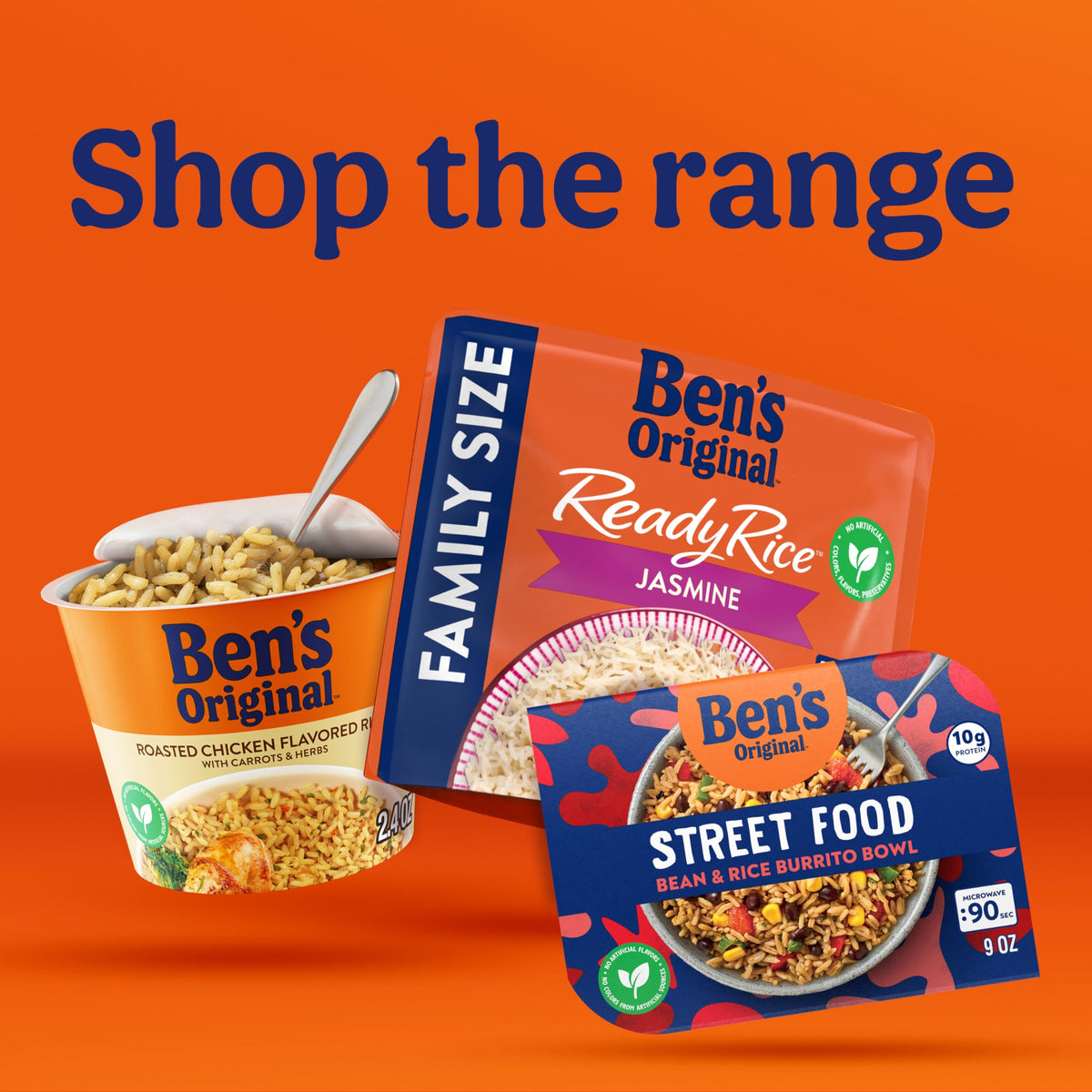 BEN'S ORIGINAL Ready Rice Brown Basmati microwave 90 seconds quick side