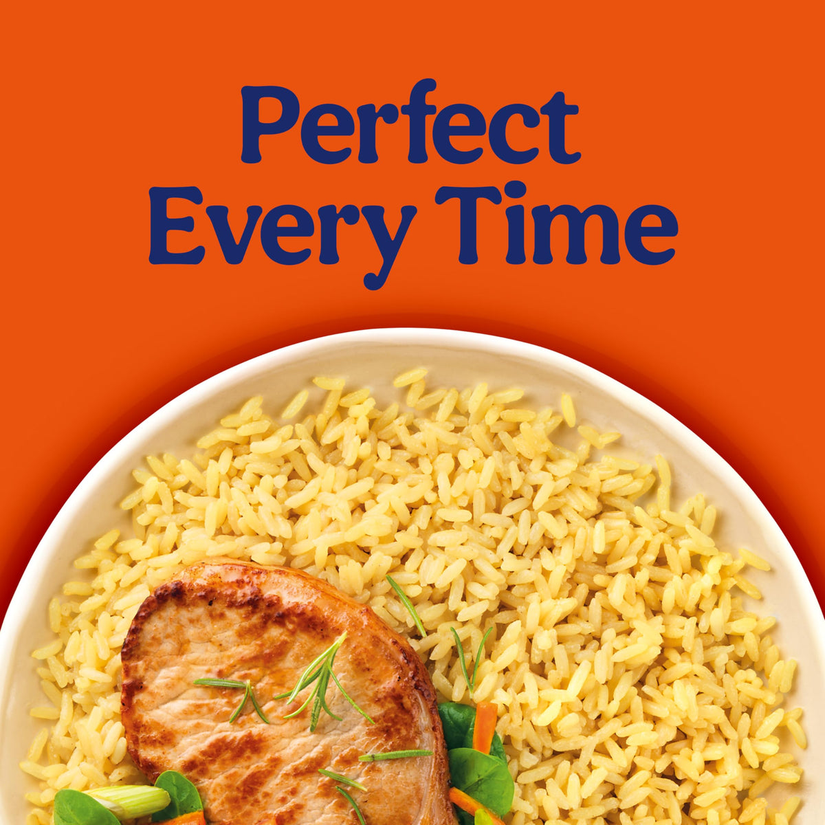 Microwave-ready BEN'S ORIGINAL rice delivers quick, flavorful side in minutes.