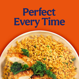 BEN'S ORIGINAL Ready Rice cheddar broccoli microwave-ready pouch heats in 90 seconds